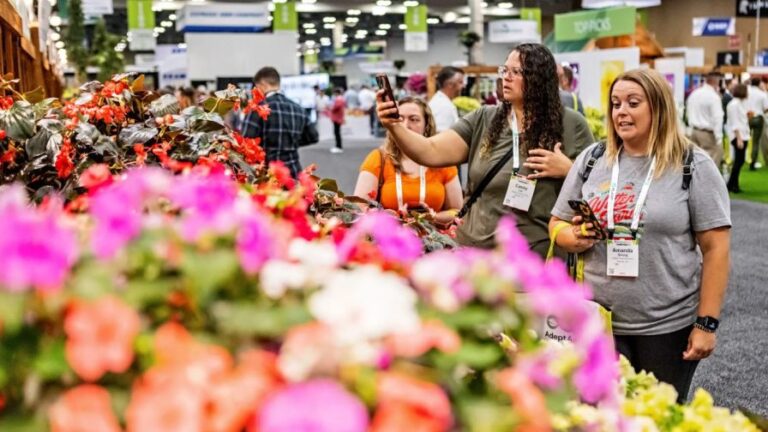 Cultivate by AmerticanHort trade show floor