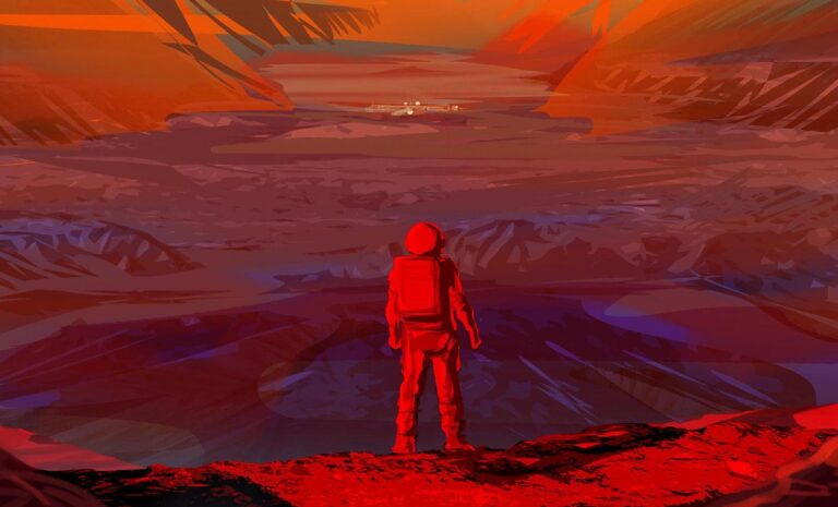 Concept Art NASA Mars