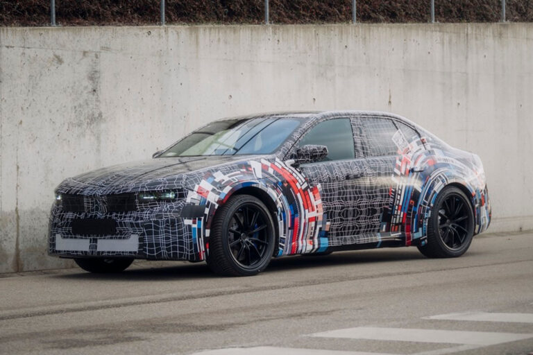 bmw m3 ev prototype front quarter