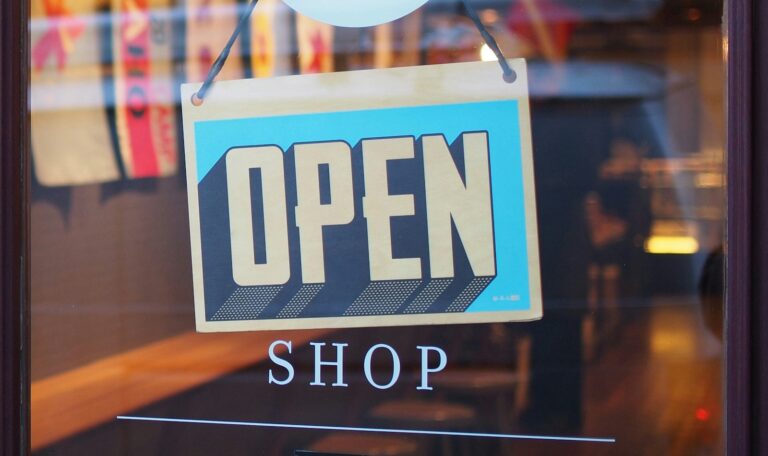 storefront open sign