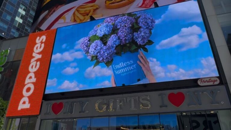 Bailey Nurseries Time Square Marketing Campaign